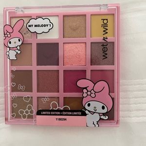 Brand new.  Sealed. wet n wild collab with Sanrio.  eye shadow pallate